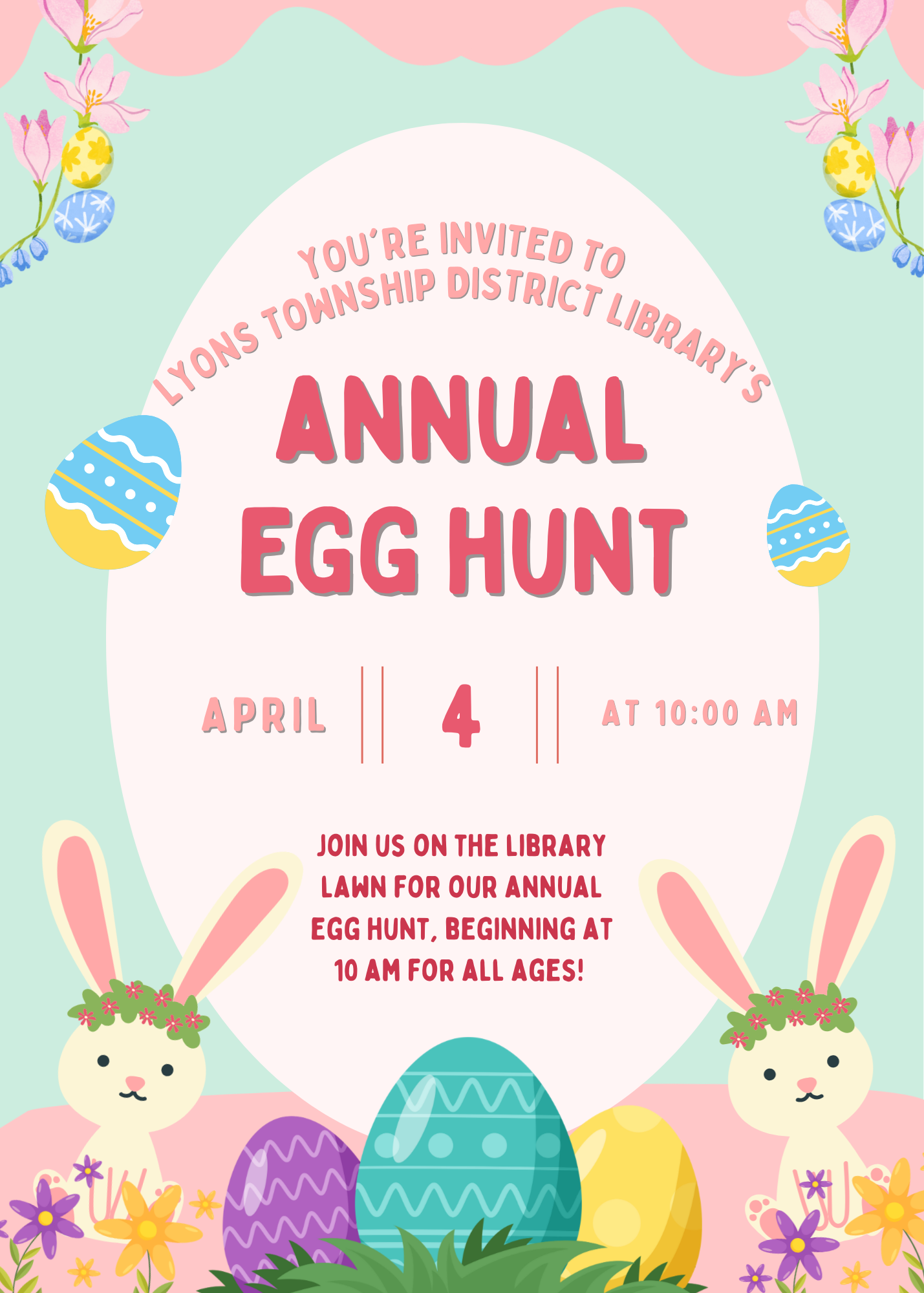 Pink & Blue Simpel Easter Egg Hunt Invitation.png