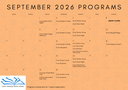 Sep 26 Program Calendar.png
